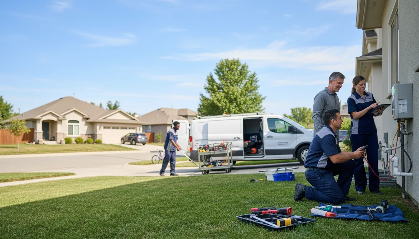 Tankless water heater service in Pie Town, NM
